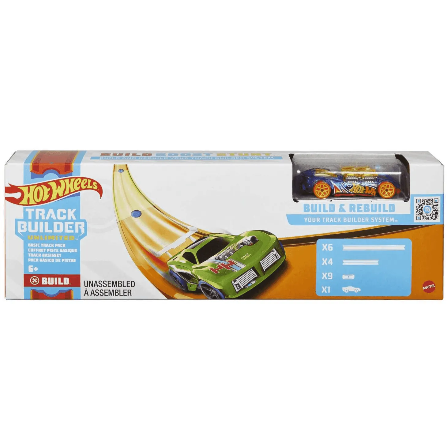 Hot Wheels Track Builder Pack Pistas de coches de juguete 4 años