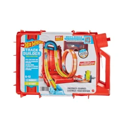 Hot Wheels Track Builder Caja de Acrobacias Pista coches de juguete 6 años