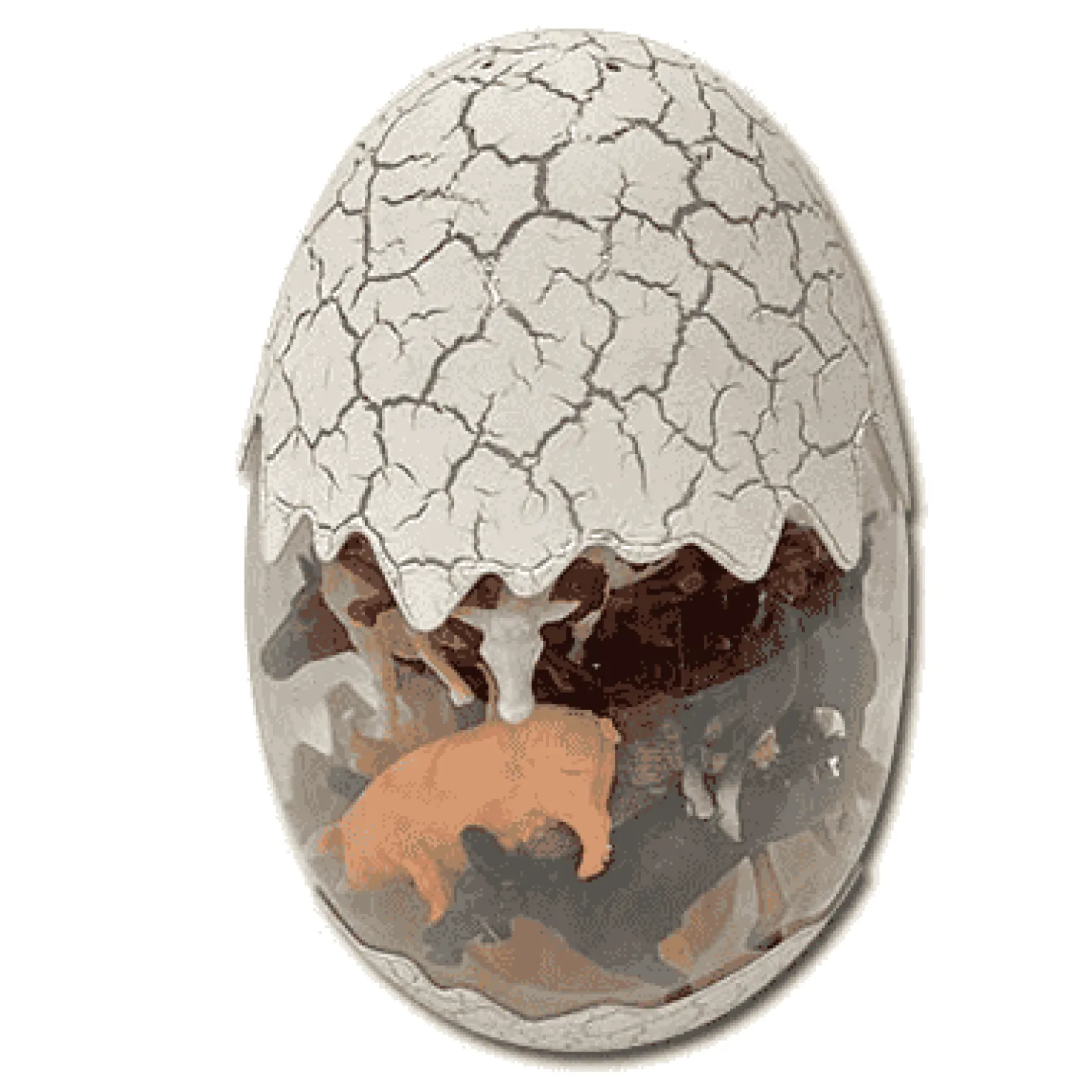 Huevo Granja 30 Piezas – Set de Animales de Granja y Accesorios World Planet