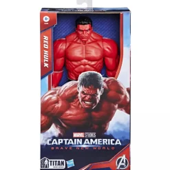 Hulk Rojo Marvel Capitán América Titan Hero