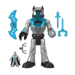 Imaginext DC Super Friends Batman azul Robot luces y sonidos 3 años