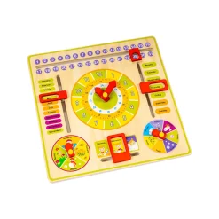 Infant Planet Calendario Actividades Madera