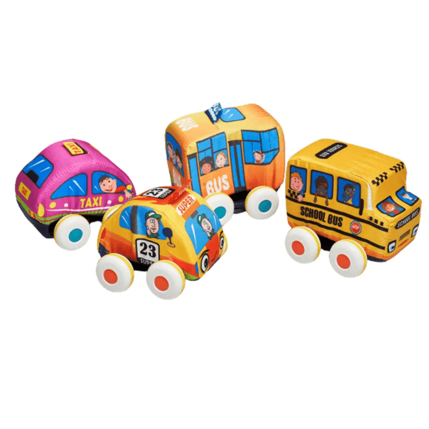 Infant Planet Cochecitos Blandicars Pack de 4