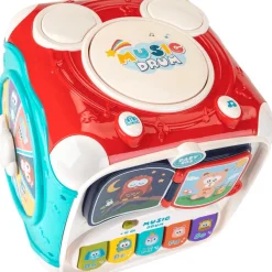 Infant Planet Cubo Multijuegos – Centro de actividades con luces y música (18m+)