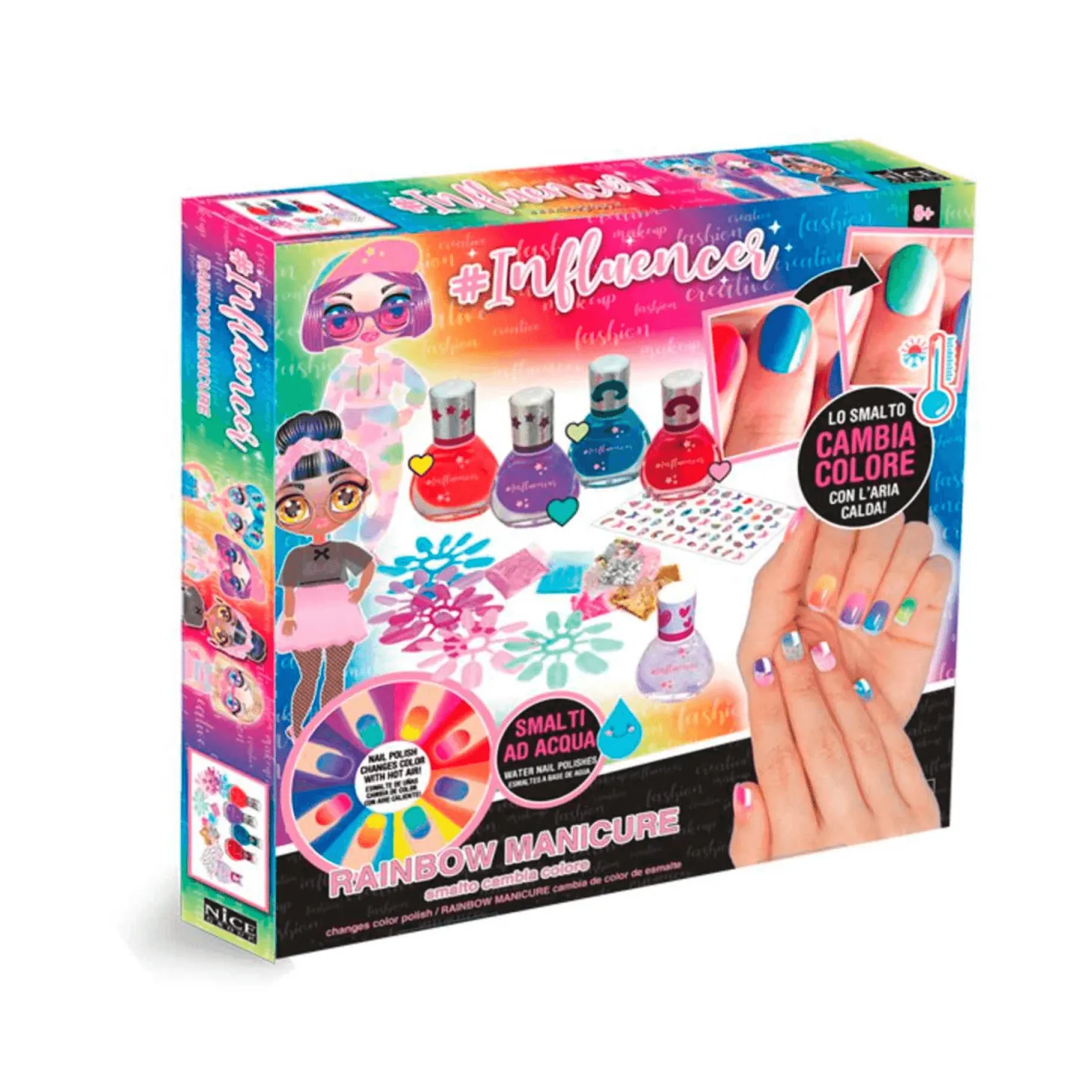 Influencer Rainbow Set de Manicura