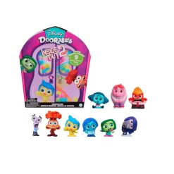 Inside Out 2 Set de 9 Figuras Disney Doorables– Edición Coleccionista