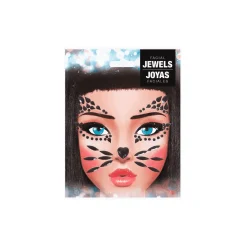 Joyas Faciales Adhesivas Gatita