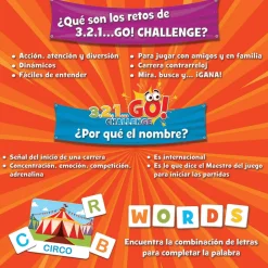 Juego 321… GO! Challenge Words