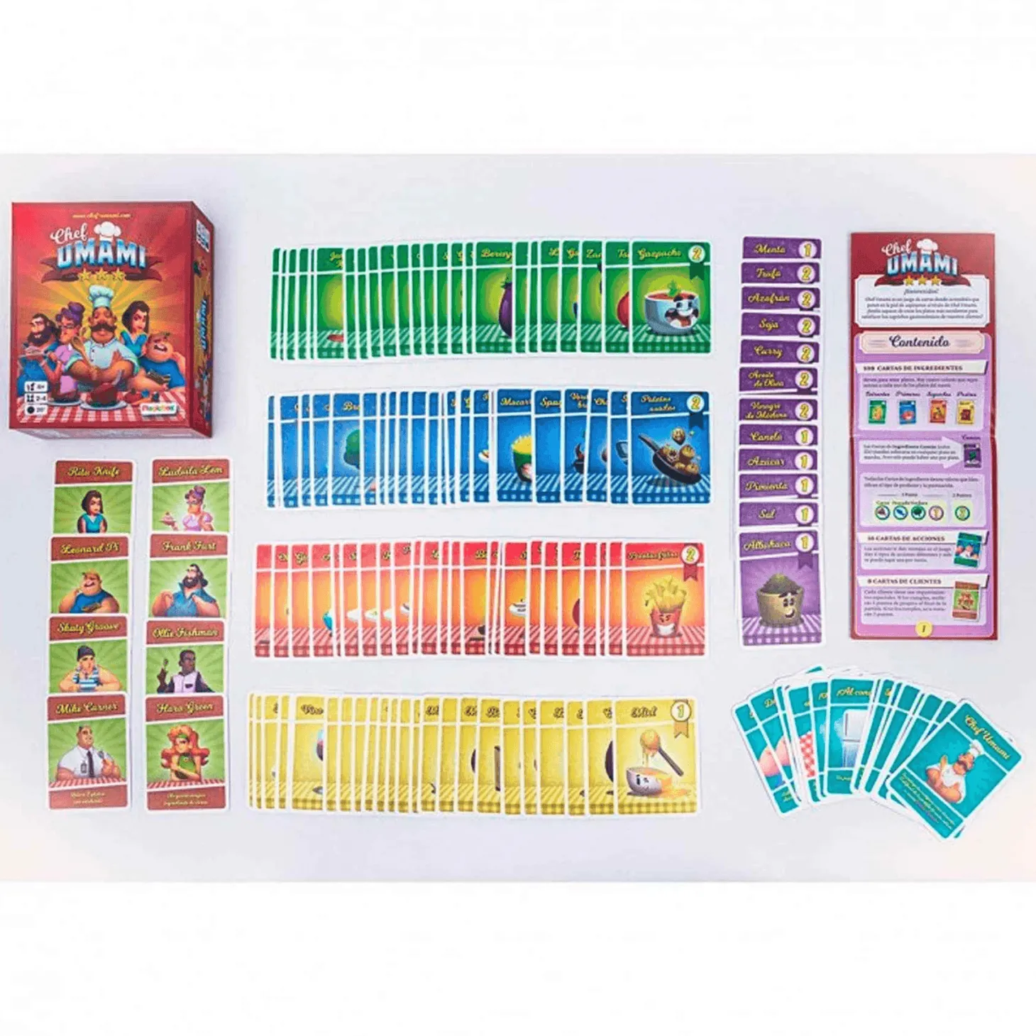 Juego Chef Umami Juego de Cartas
