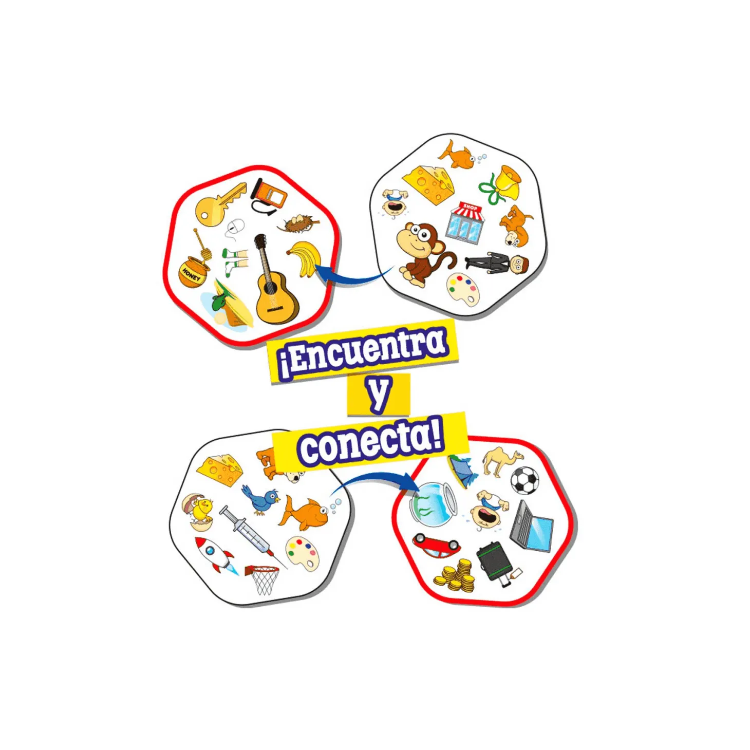 Juego de Cartas Conectados Original