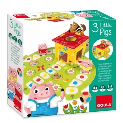 Juego de Mesa Los 3 Cerditos | Juguetes de Madera