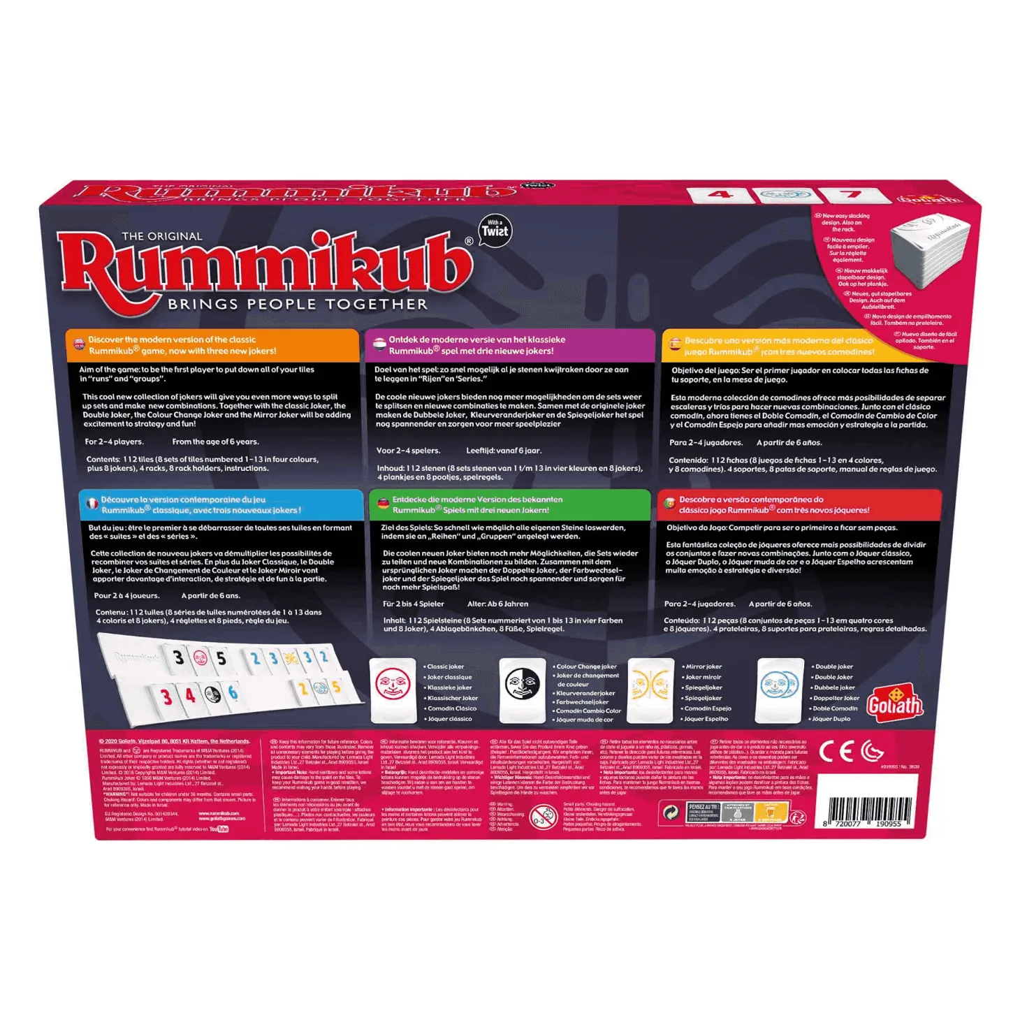 Juego de Mesa Rummikub Twist