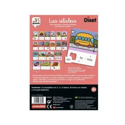 Juego Educativo Las Sílabas
