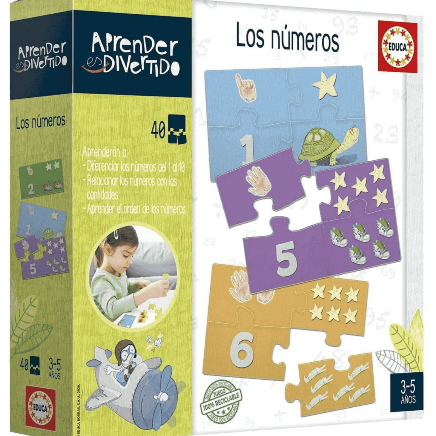Juego Educativo Los Números | Jugar es Divertido