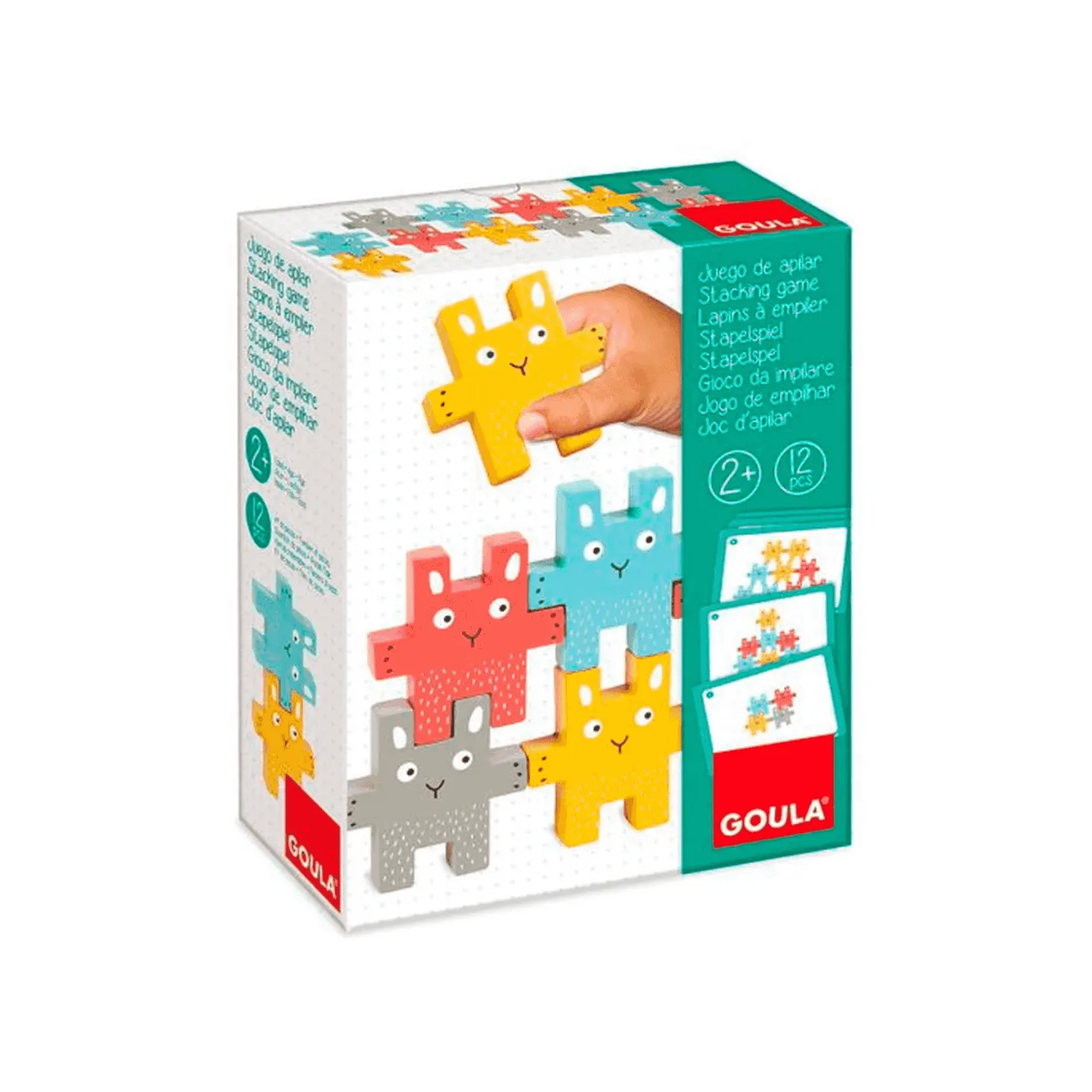 Juego Goula Didactico Apilable Conejito