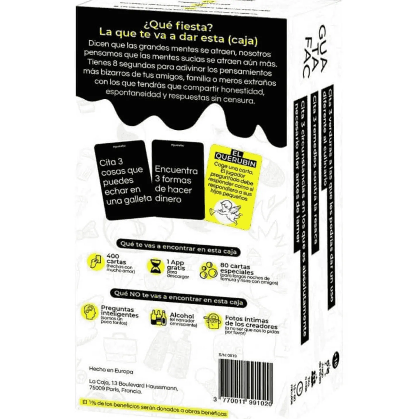 Juego Guatafac El Original