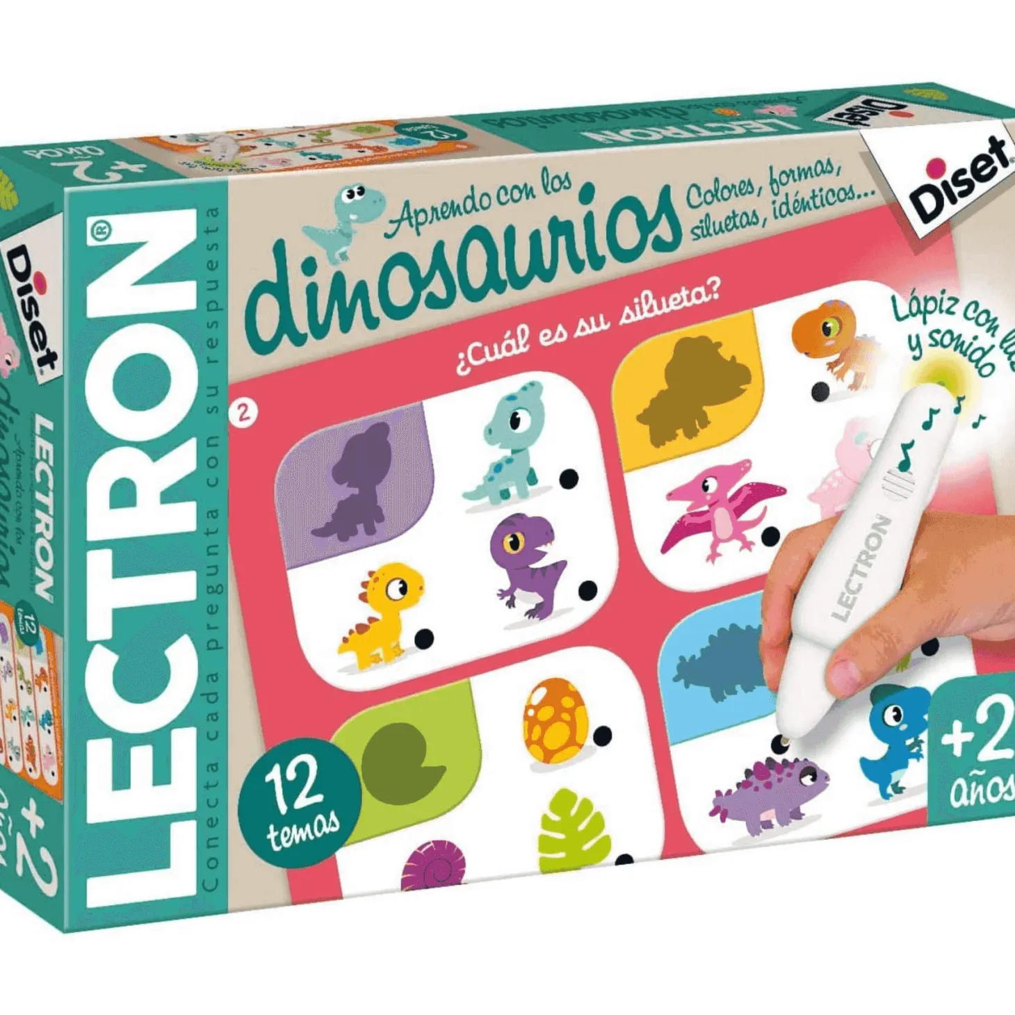Juego Lectron Dinosaurios