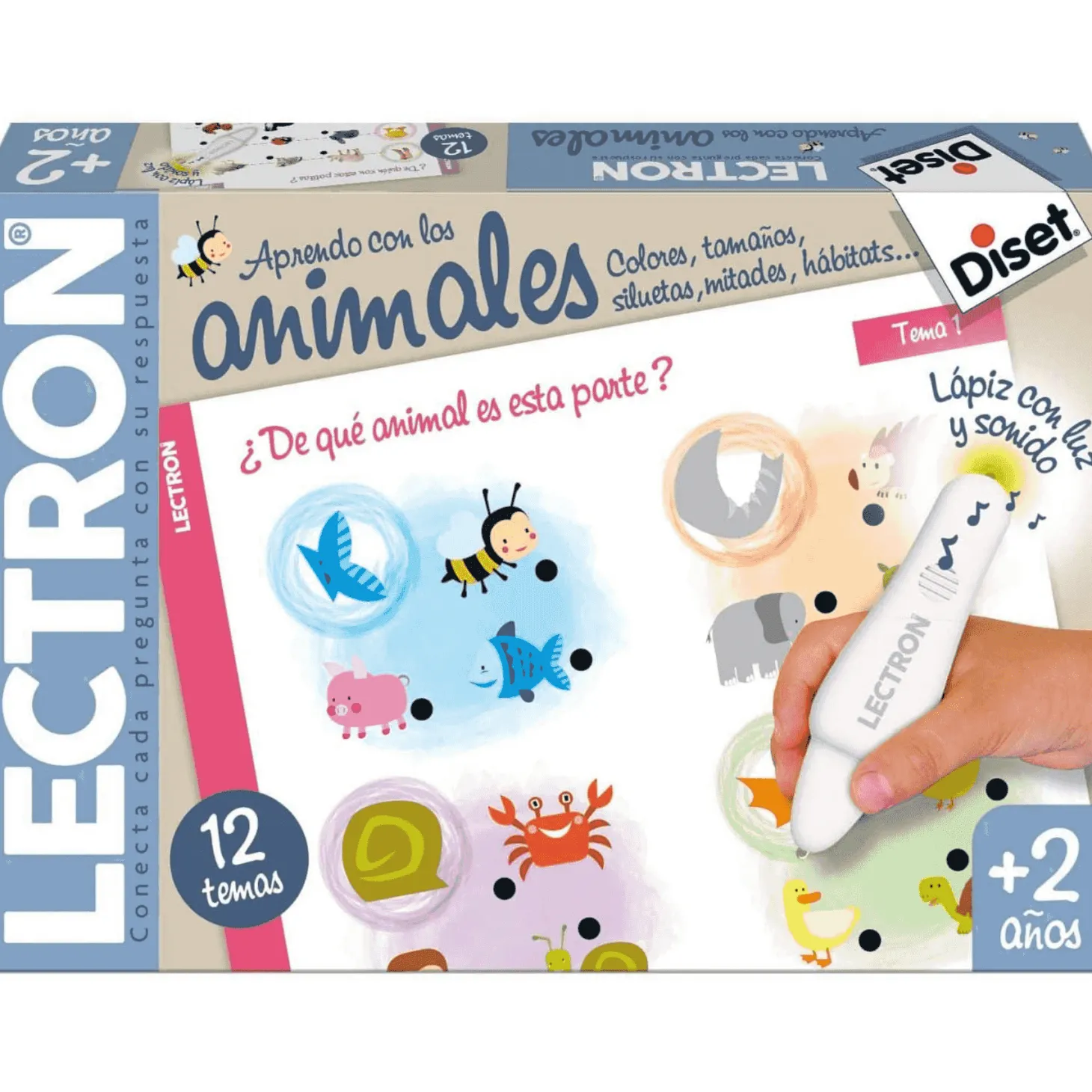 Juego Lectron Lápiz Aprendo con los Animales