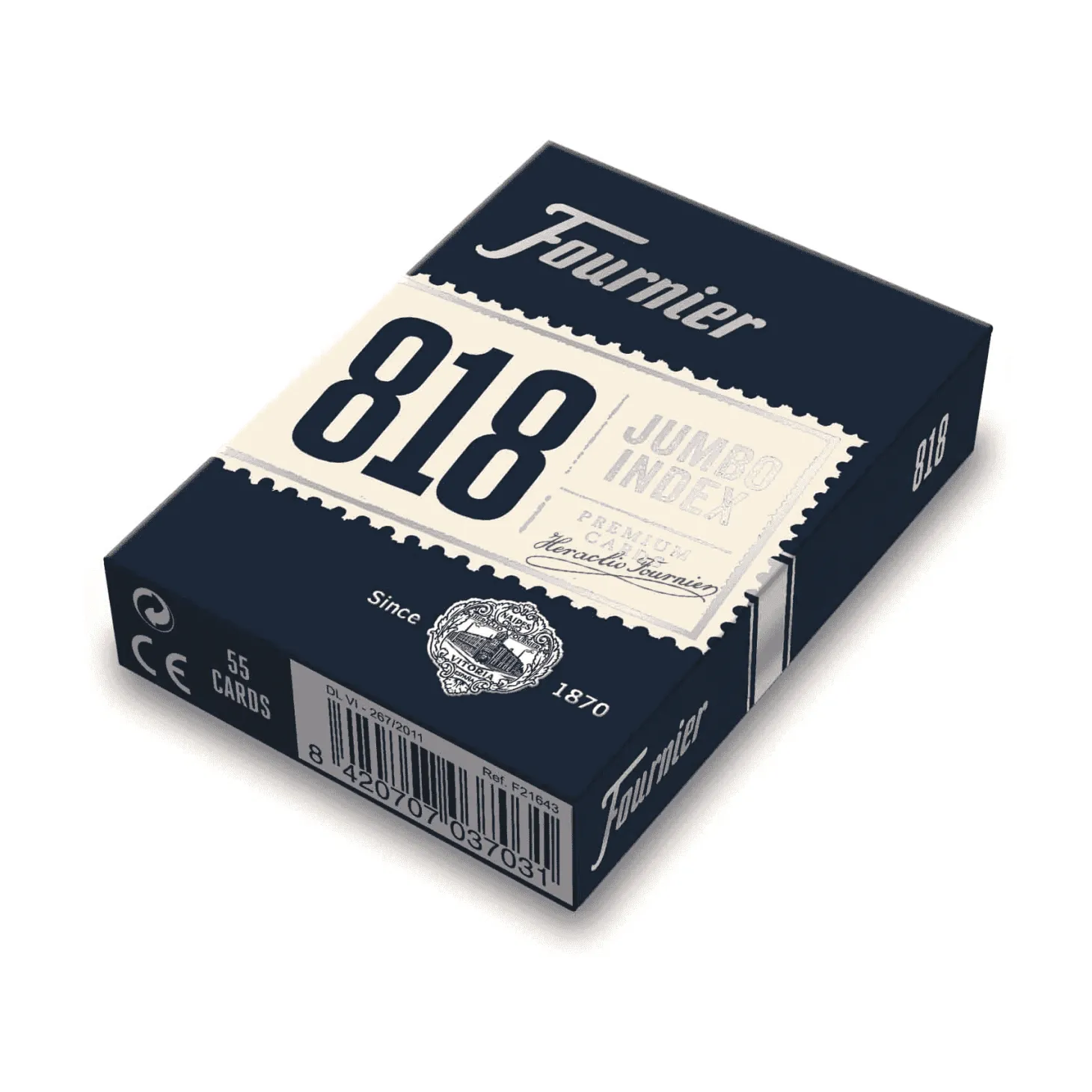 Juego Póker Inglés 55 Cartas