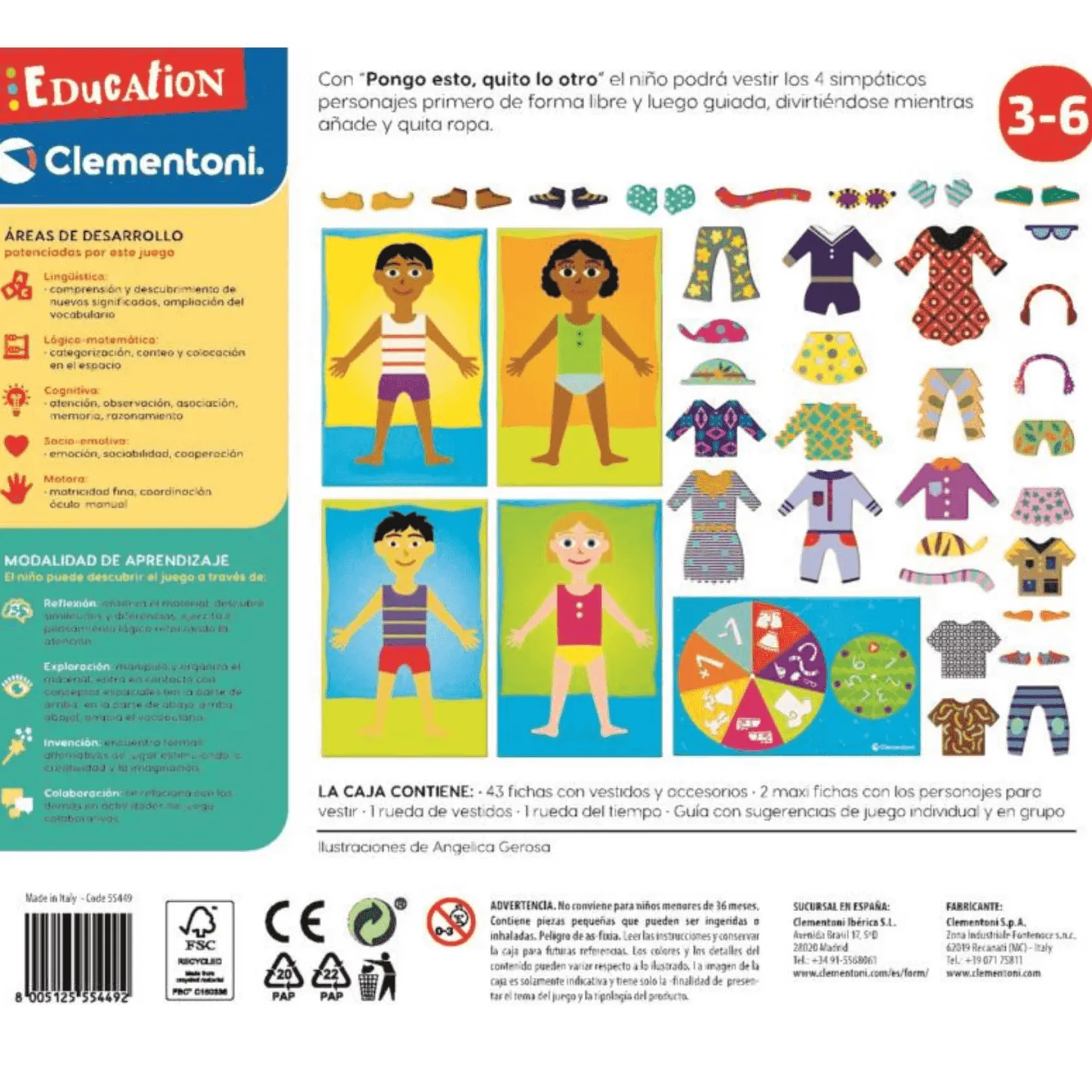 Juego Pongo Esto Quito Lo Otro