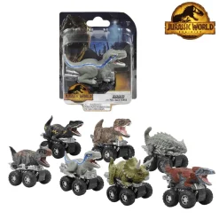 Jurassic World Coche Dinos Coleccionables Zoom Riders Dominion Diferentes Modelos