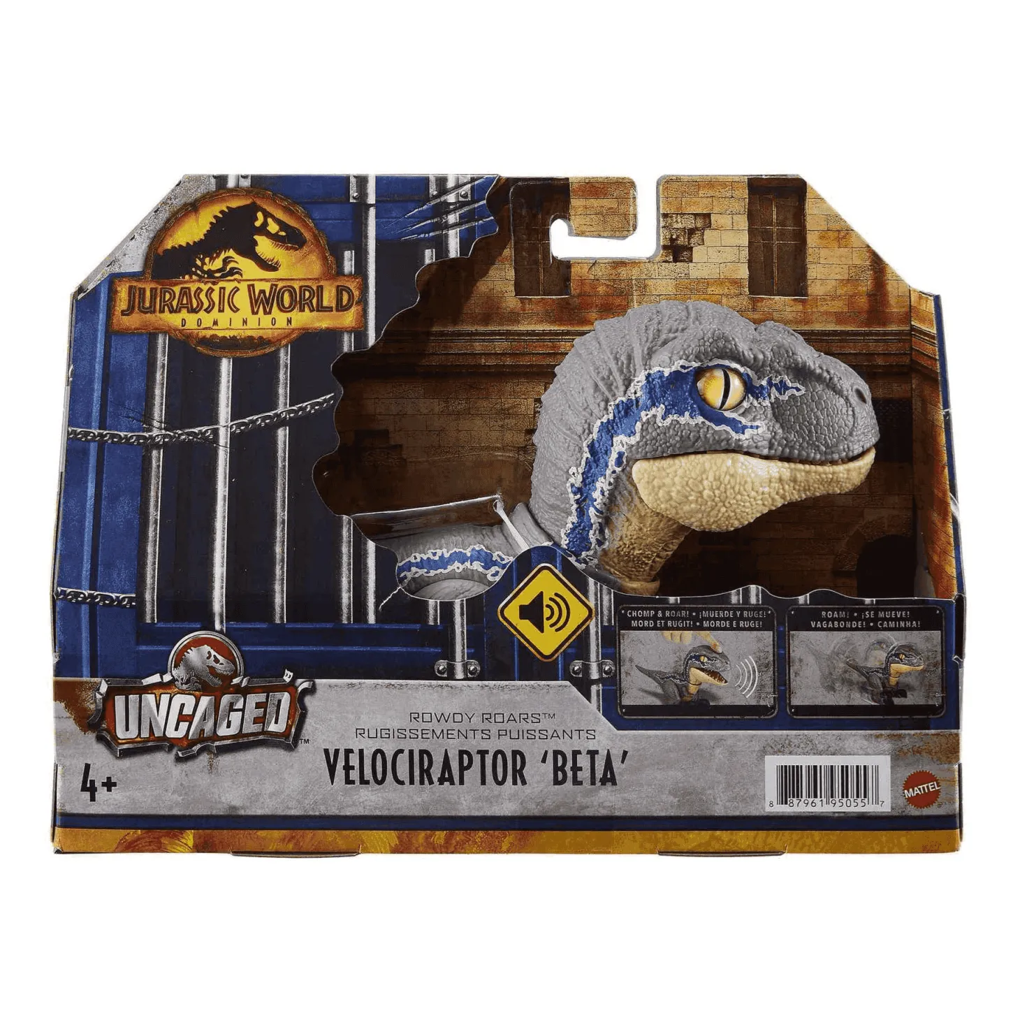 Jurassic World Dinosaurio Desenjaulado Mirro Dino Con Sensores