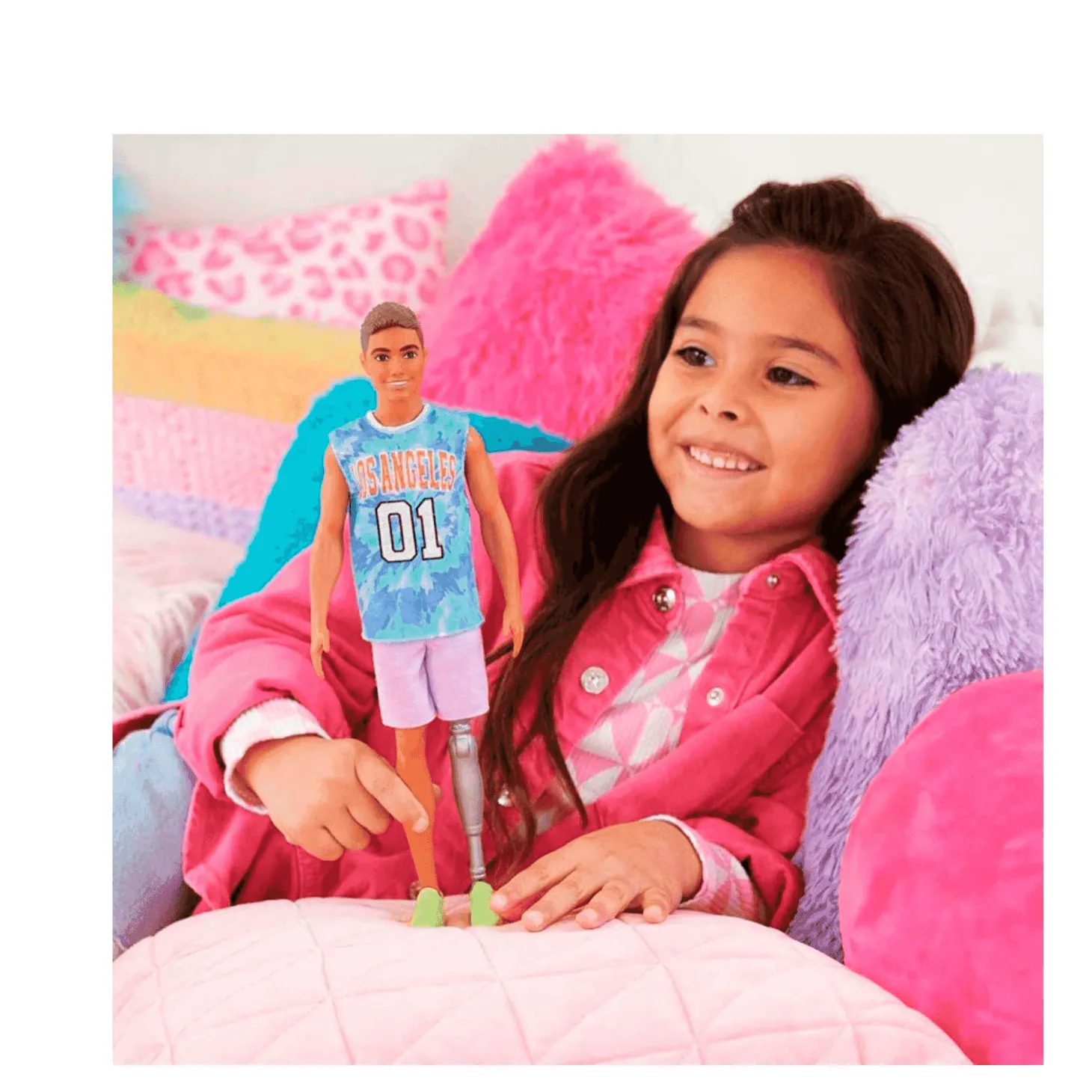 Ken Fashionista con Prótesis de Pierna HJT11