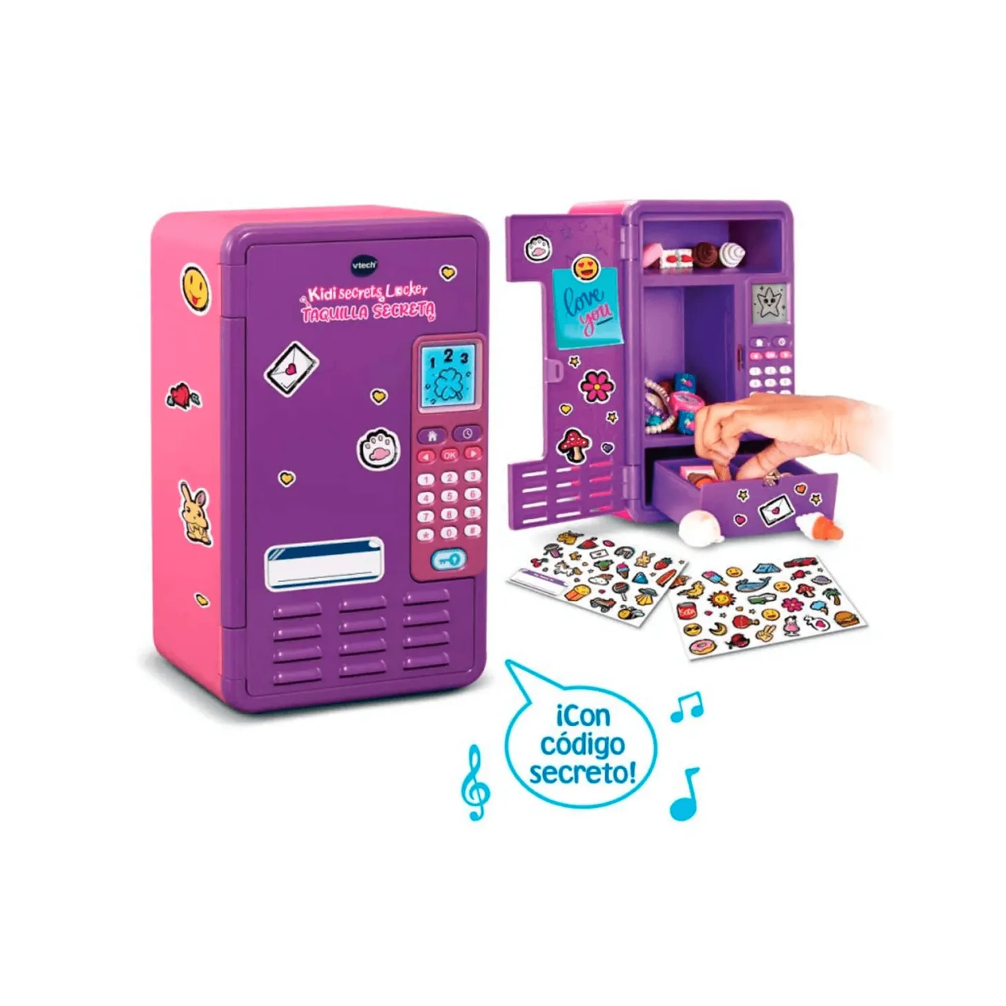 KidiSecrets Locker Taquilla Secreta Morada