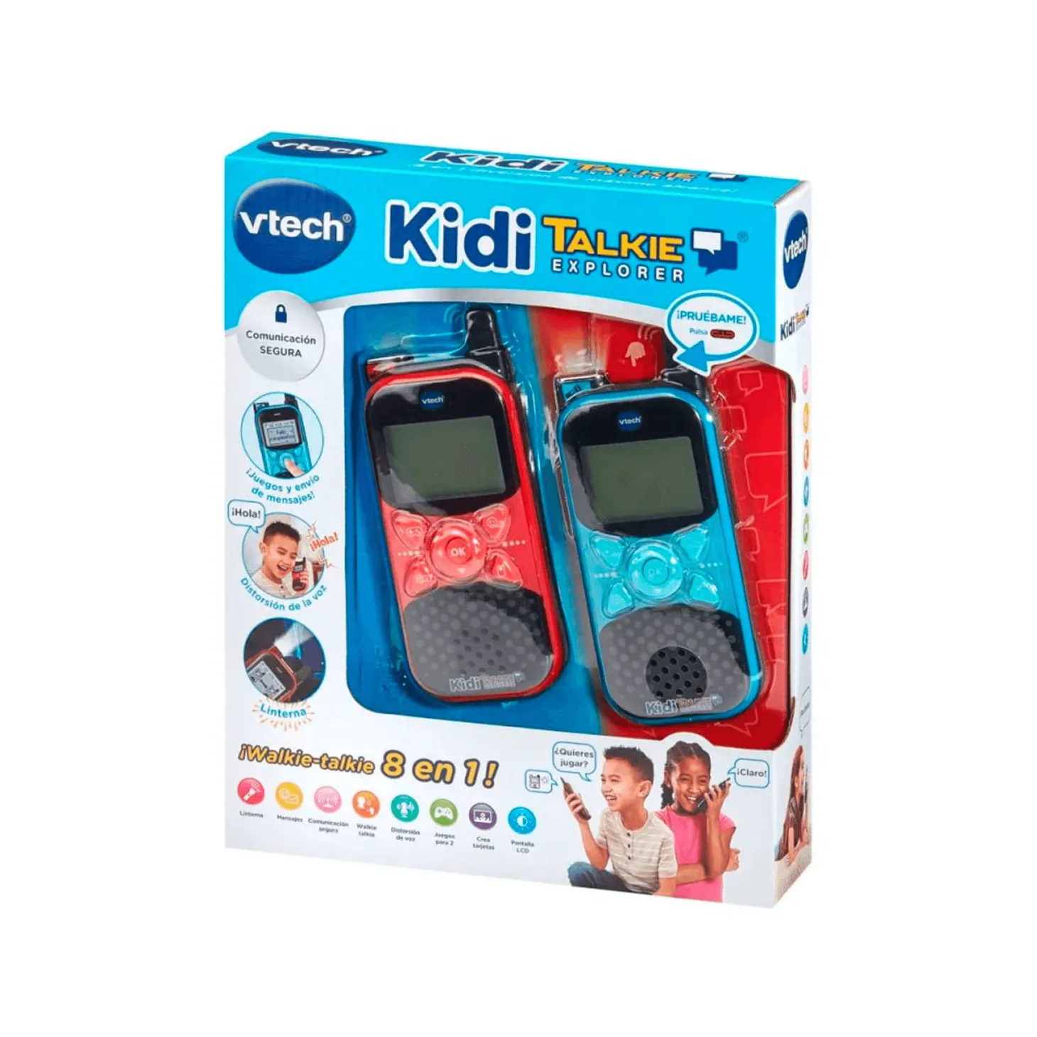 KidiTalkie Explorer - Walkie-Talkie Interactivo de VTech