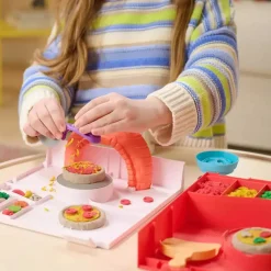 Kinetic Sand Squish Pizza – Kit creativo de pizzas mágicas