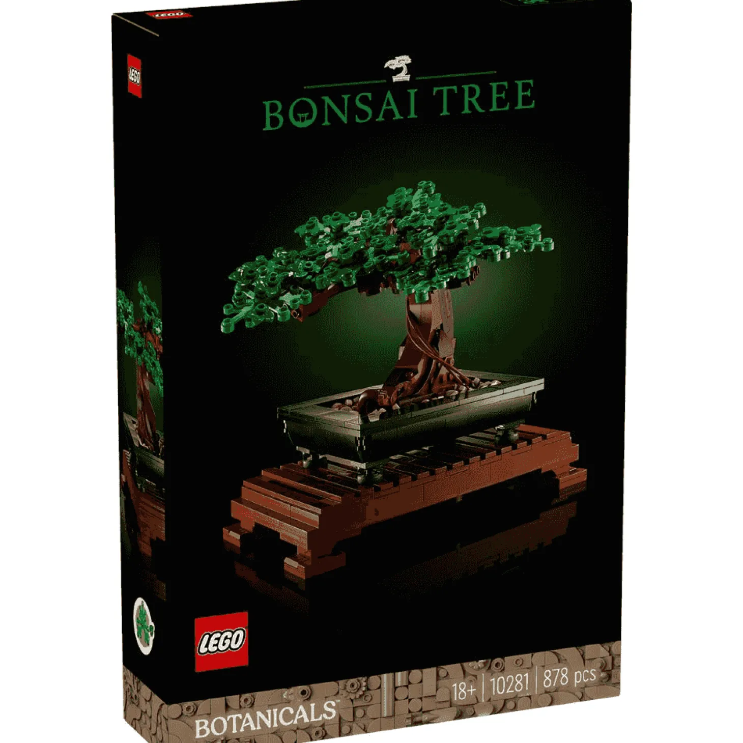Kit de construcción LEGO 10281 Bonsái (878 piezas)