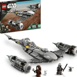 Kit de construcción LEGO Star Wars 75325 Caza Estelar N-1 de The Mandalorian (412 piezas)