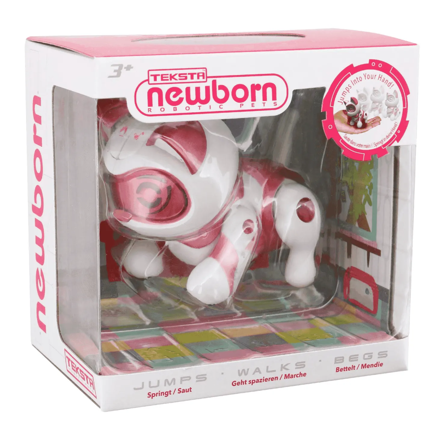 Kitty Newborn Jumping mascota electrónica.