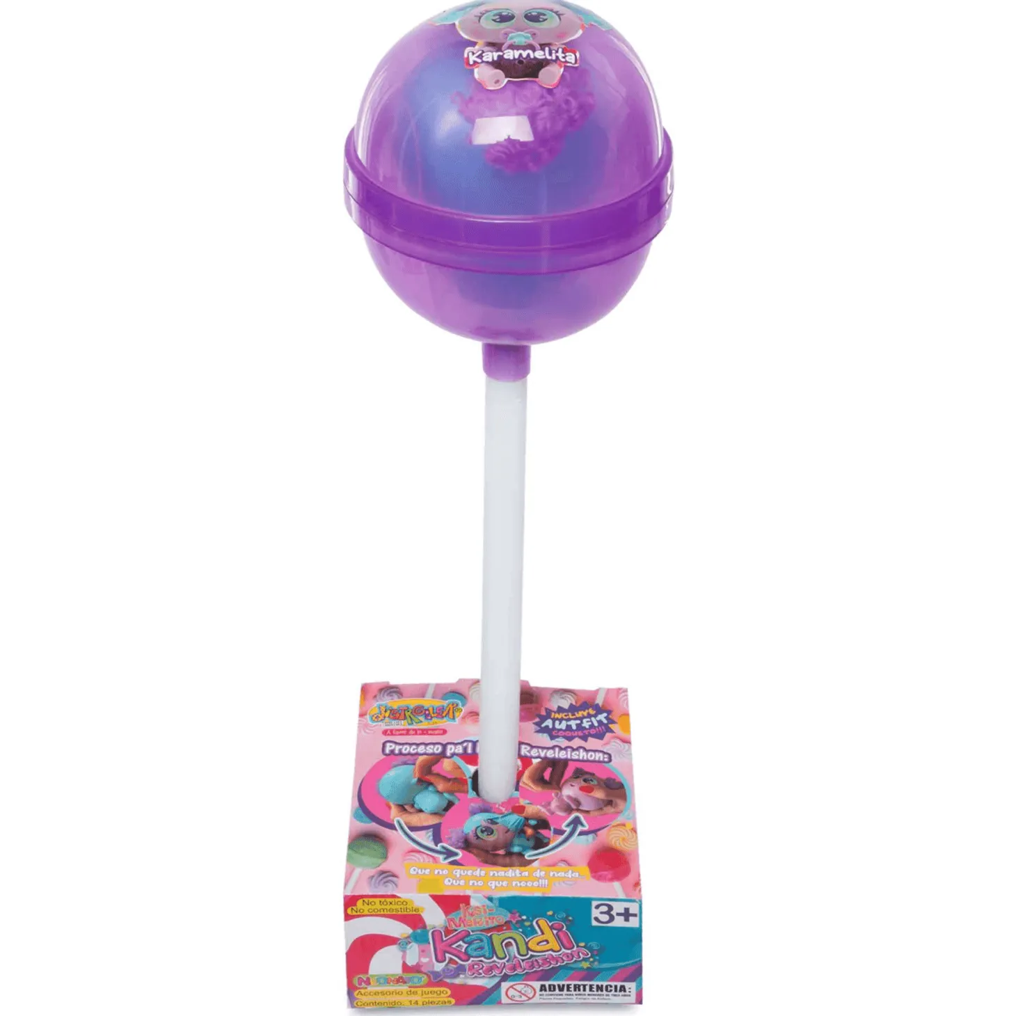 Ksi-merito Kandi Reveleishon Karamelita Muñeca Morado