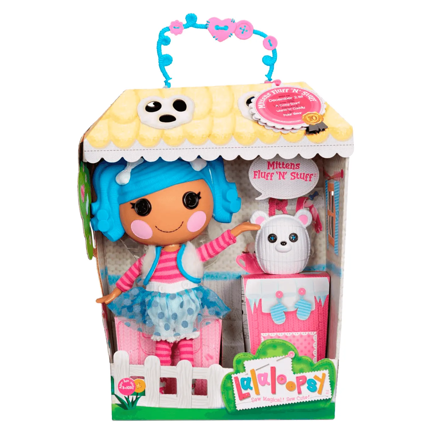 Lalaloopsy Muñeca Mittens Fluff N Stuff