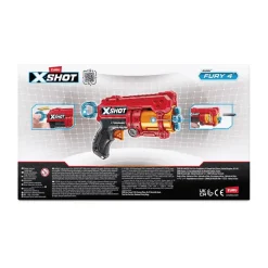 Lanzadardos X-Shot Fury 4 – 16 dardos