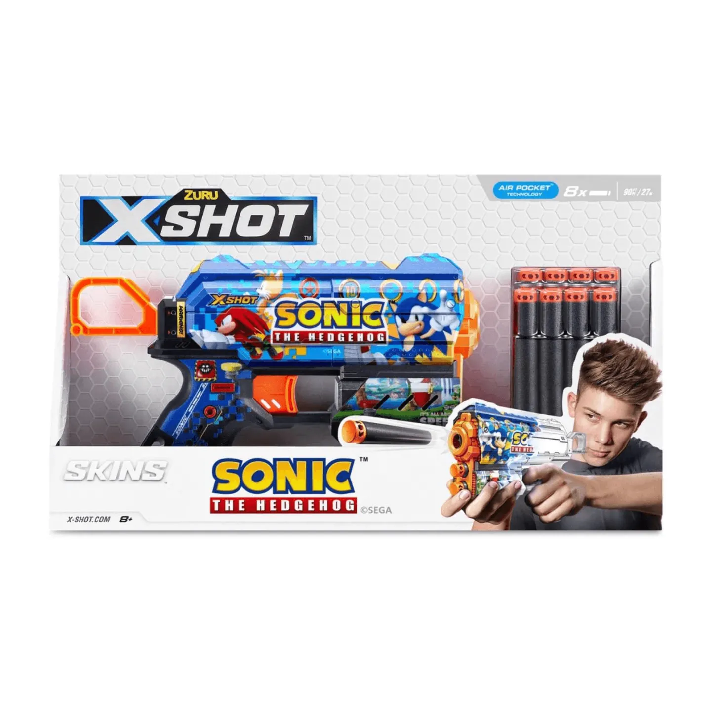 Lanzadardos X-Shot Skins Flux Sonic