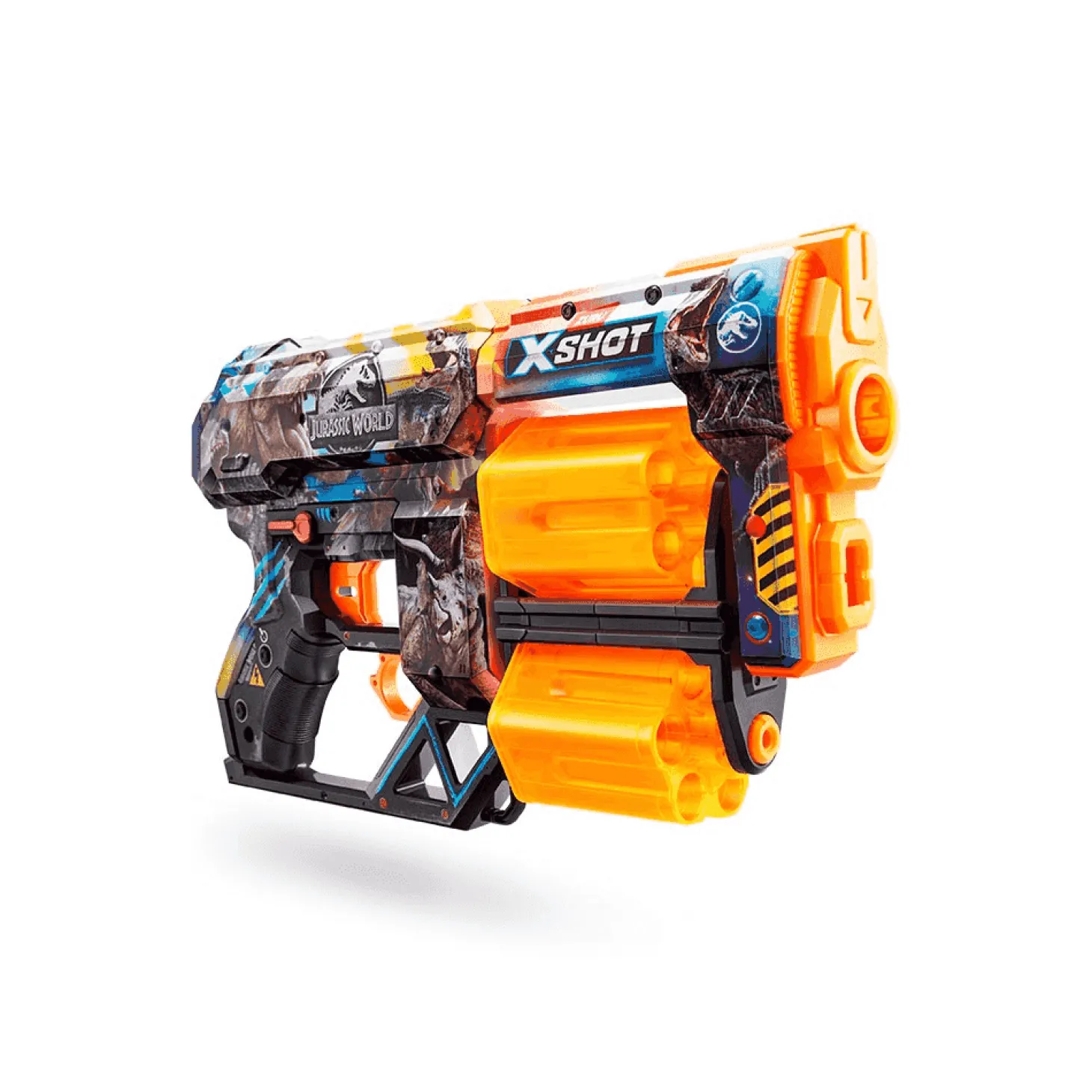 Lanzador X-Shot Skins Dread Jurassic World con 12 Dardos