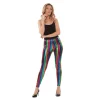 Leggins Arcoíris color multicolor para disfraz