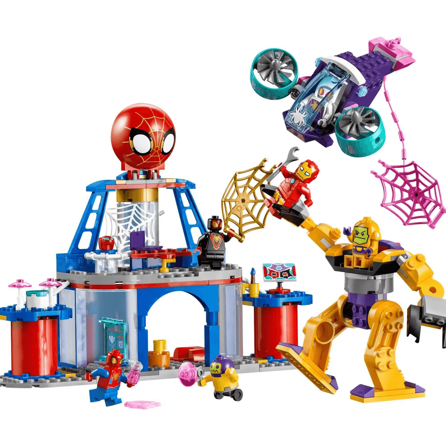 LEGO 4+ Cuartel General Arácnido del Equipo Spidey 10794