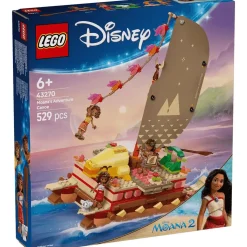 LEGO | Disney Canoa de Aventuras de Vaiana Juguete 43270