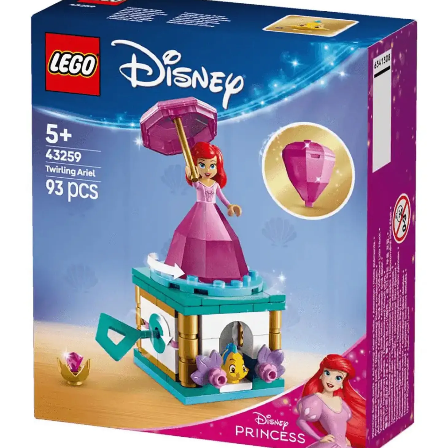 LEGO | Disney Princess Ariel Bailarina Juguete 43259