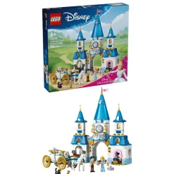 LEGO | Disney Princess Castillo y Carroza de Cenicienta 43275
