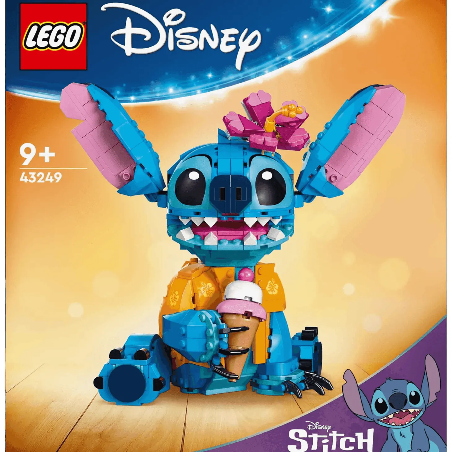 LEGO | Disney Stitch Juego de juguete construible para niñas y niños 43249