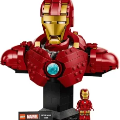 LEGO | Marvel Busto de Iron Man MK4 Maqueta 76327