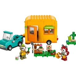 LEGO Animal Crossing Caravana de Gandulio y tienda de jardinería 77054