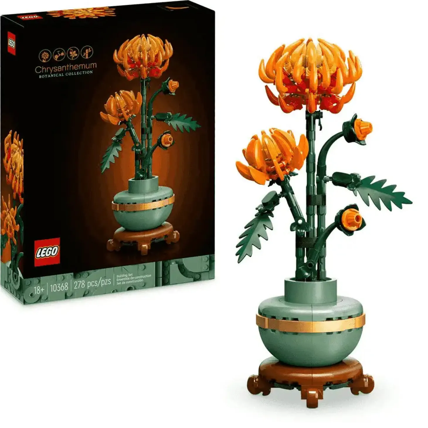 LEGO Botanicals Crisantemo Set de construcción floral 10368