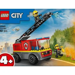 LEGO City Camión de Bomberos con Escalera Juguete 60463