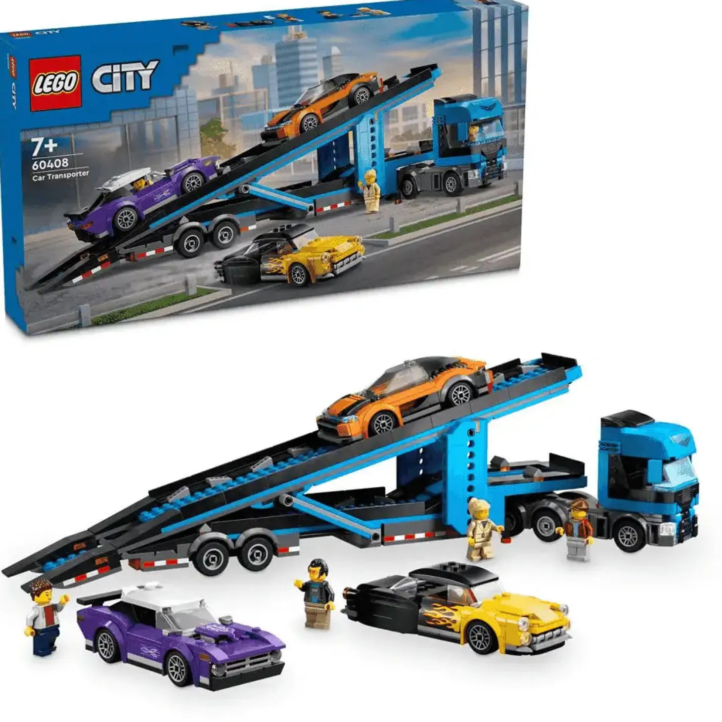 LEGO City Camión de Transporte con Deportivos 60408