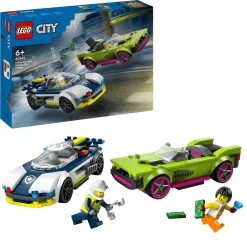 LEGO City Coche de Policía y Potente Deportivo Set 60415